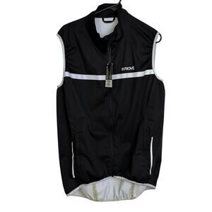 Proviz Classic Cycling Gilet Mens XL Black Full Zip Outdoors Bike Reflective NWT
